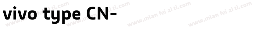 vivo type CN字体转换